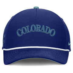 Colorado Rockies Nike Father's Day Rise Adjustable Hat - Royal - Nike Lifestyle