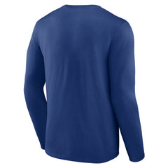 Tampa Bay Lightning Blue Primary Logo Long Sleeve T-Shirt - NHL 202391397