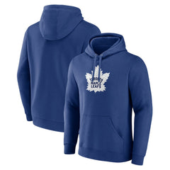 Toronto Maple Leafs Blue Primary Logo Pullover Hoodie - NHL 202391437