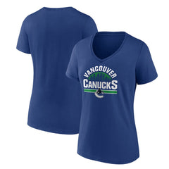 Vancouver Canucks Women's Represent T-Shirt - Blue - NHL 202391480