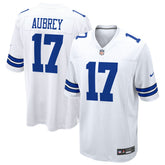 Nike Brandon Aubrey Dallas Cowboys Game Jersey White