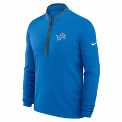 Nike Detroit Lions Lightweight Victory Dri-FIT Half-Zip Pullover Blue