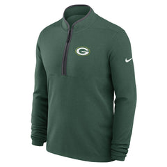 Nike Green Bay Packers Lightweight Victory Dri-FIT Half-Zip Pullover Green