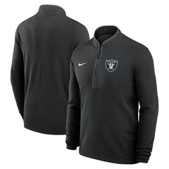 Nike Las Vegas Raiders Lightweight Victory Dri-FIT Half-Zip Pullover Black