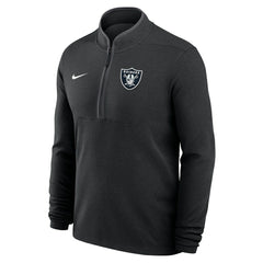 Nike Las Vegas Raiders Lightweight Victory Dri-FIT Half-Zip Pullover Black