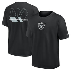 Nike Las Vegas Raiders Dominate The Game Essential Max90 T-Shirt Black