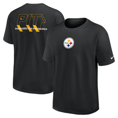 Nike Pittsburgh Steelers Dominate The Game Essential Max90 T-Shirt Black