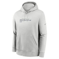 Nike Seattle Seahawks Edge Pack French Terry Club Pullover Hoodie Gray