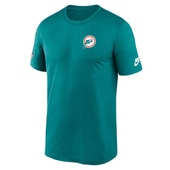 Nike Miami Dolphins Sideline Alt Pack Legend Dri-FIT T-Shirt Aqua