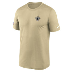 Nike New Orleans Saints Sideline Alt Pack Legend Dri-FIT T-Shirt Gold