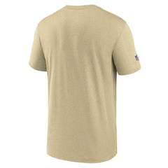 Nike New Orleans Saints Sideline Alt Pack Legend Dri-FIT T-Shirt Gold