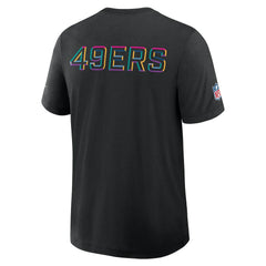 Nike San Francisco 49ers 2025 NFL Crucial Catch Tri-Blend Dri-FIT T-Shirt Black