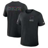 Nike Indianapolis Colts 2025 NFL Crucial Catch Tri-Blend Dri-FIT T-Shirt Black