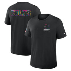 Nike Indianapolis Colts 2025 NFL Crucial Catch Tri-Blend Dri-FIT T-Shirt Black
