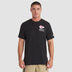 Nike Kansas City Chiefs 2025 NFL Crucial Catch Tri-Blend Dri-FIT T-Shirt Black