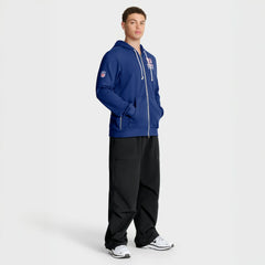 Nike New York Giants Sideline Standard Issue Utility Player Dri-FIT Full-Zip Hoodie Royal