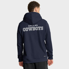 Nike Dallas Cowboys Sideline Standard Issue Initial Home Dri-FIT Hoodie Navy