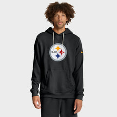 Nike Pittsburgh Steelers Sideline Standard Issue Initial Home Dri-FIT Hoodie Black