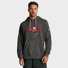 Nike Tampa Bay Buccaneers Sideline Standard Issue Initial Home Dri-FIT Hoodie Pewter