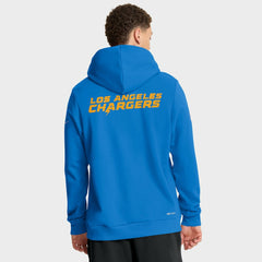 Nike Los Angeles Chargers Sideline Standard Issue Initial Home Dri-FIT Hoodie Powder Blue