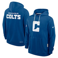 Nike Indianapolis Colts Sideline Standard Issue Initial Home Dri-FIT Hoodie Royal