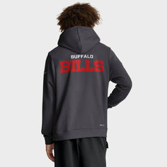 Nike Buffalo Bills Sideline Standard Issue Initial Home Dri-FIT Hoodie Anthracite