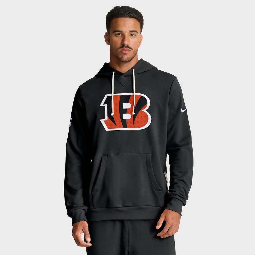 Nike Cincinnati Bengals Sideline Standard Issue Initial Home Dri-FIT Hoodie Black