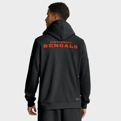 Nike Cincinnati Bengals Sideline Standard Issue Initial Home Dri-FIT Hoodie Black