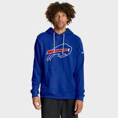 Nike Buffalo Bills Sideline Standard Issue Initial Home Dri-FIT Hoodie Royal