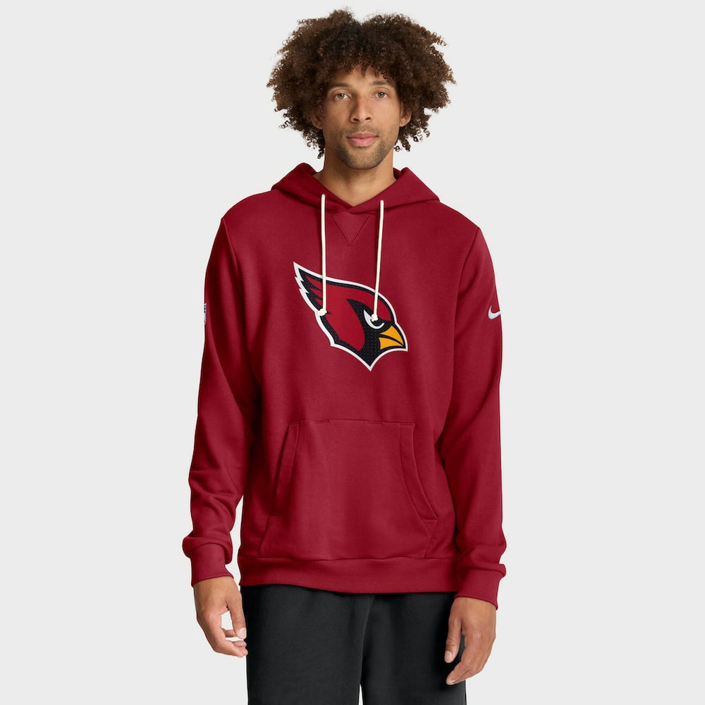 Nike Arizona Cardinals Sideline Standard Issue Initial Home Dri-FIT Hoodie Cardinal
