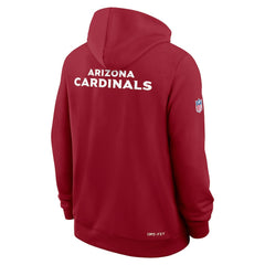 Nike Arizona Cardinals Sideline Standard Issue Initial Home Dri-FIT Hoodie Cardinal