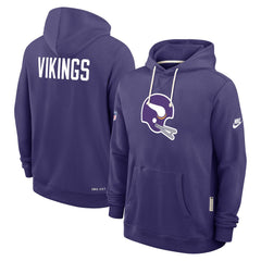Nike Minnesota Vikings Sideline Standard Issue Alt 2 Dri-FIT Hoodie Purple