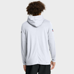 Nike Cleveland Browns Sideline Pass Accuracy Dri-FIT Long Sleeve Hoodie T-Shirt White