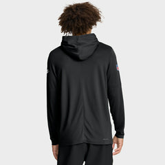 Nike Atlanta Falcons Sideline Pass Accuracy Dri-FIT Long Sleeve Hoodie T-Shirt Black