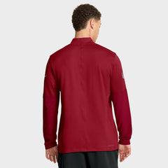 Nike Arizona Cardinals Sideline Dri-FIT Half-Zip Pullover Cardinal