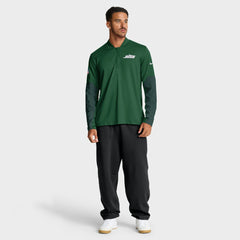Nike New York Jets Sideline Dri-FIT Half-Zip Pullover Green