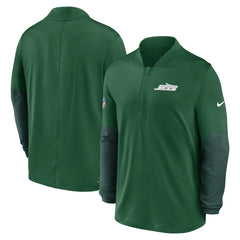 Nike New York Jets Sideline Dri-FIT Half-Zip Pullover Green