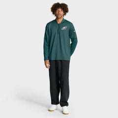 Nike Philadelphia Eagles Sideline Dri-FIT Half-Zip Pullover Green