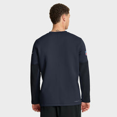 Nike Chicago Bears Sideline Coach Therma-FIT Long Sleeve T-Shirt Navy