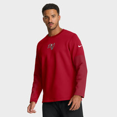 Nike Tampa Bay Buccaneers Sideline Coach Therma-FIT Long Sleeve T-Shirt Red