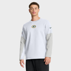 Nike Green Bay Packers Sideline Coach Therma-FIT Long Sleeve T-Shirt White