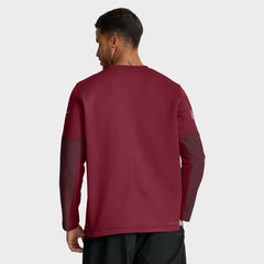 Nike Washington Commanders Sideline Coach Therma-FIT Long Sleeve T-Shirt Burgundy