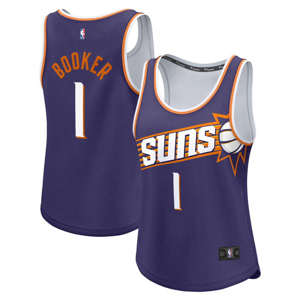 Devin Booker Phoenix Suns Women's Fast Break Player Jersey Icon Edition Purple | Fanatics online