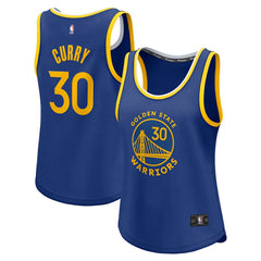 Stephen Curry Golden State Warriors Women's Fast Break Player Jersey for sale Icon Editi- Royal | Fanatics