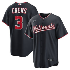 Dylan Crews Washington Nationals Nike Alternate Replica Jersey - Navy - Nike Discount