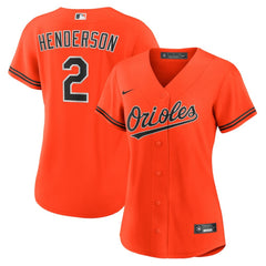 Gunnar Henderson Baltimore Orioles Nike Women's Alternate 2 Replica Jersey - Orange - Nike Sale