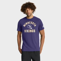 Nike Minnesota Vikings Favorable Timeline Tri-Blend T-Shirt Purple