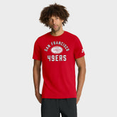 Nike San Francisco 49ers Favorable Timeline Tri-Blend T-Shirt Scarlet