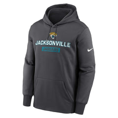 Nike Jacksonville Jaguars Toss Sweep Performance Pullover Hoodie Anthracite
