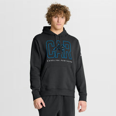 Nike Carolina Panthers Busted Play Club Fleece Pullover Hoodie Black